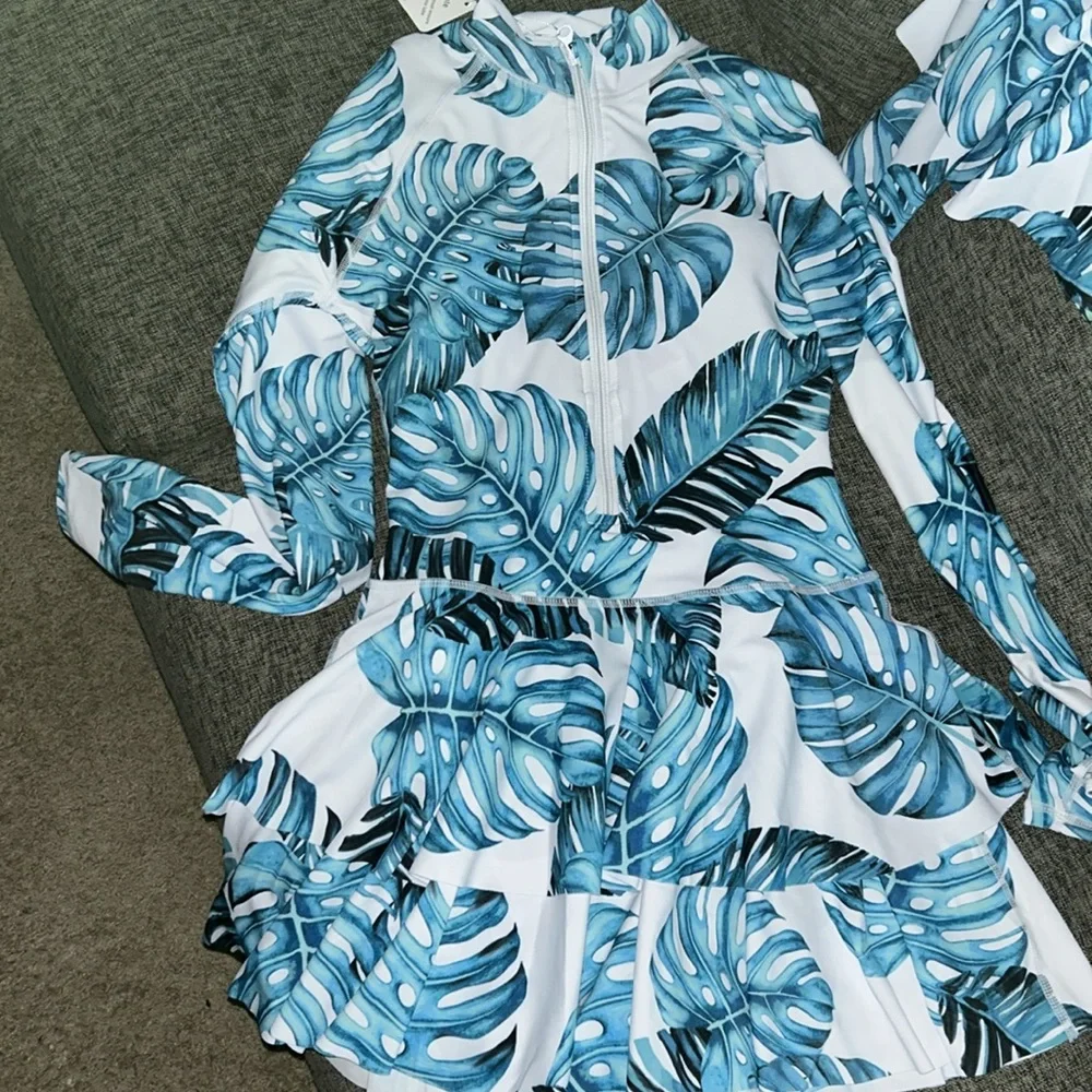 Long Sleeve Swimsuits UV UPF 50+ Swim - Picture 6 of 8